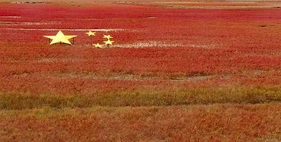 红海滩风景廊道景区