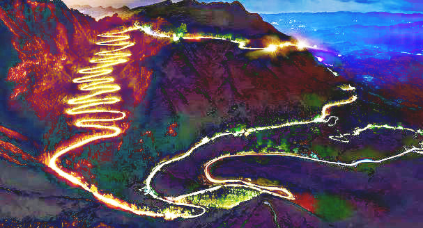 二十四道拐抗战公路