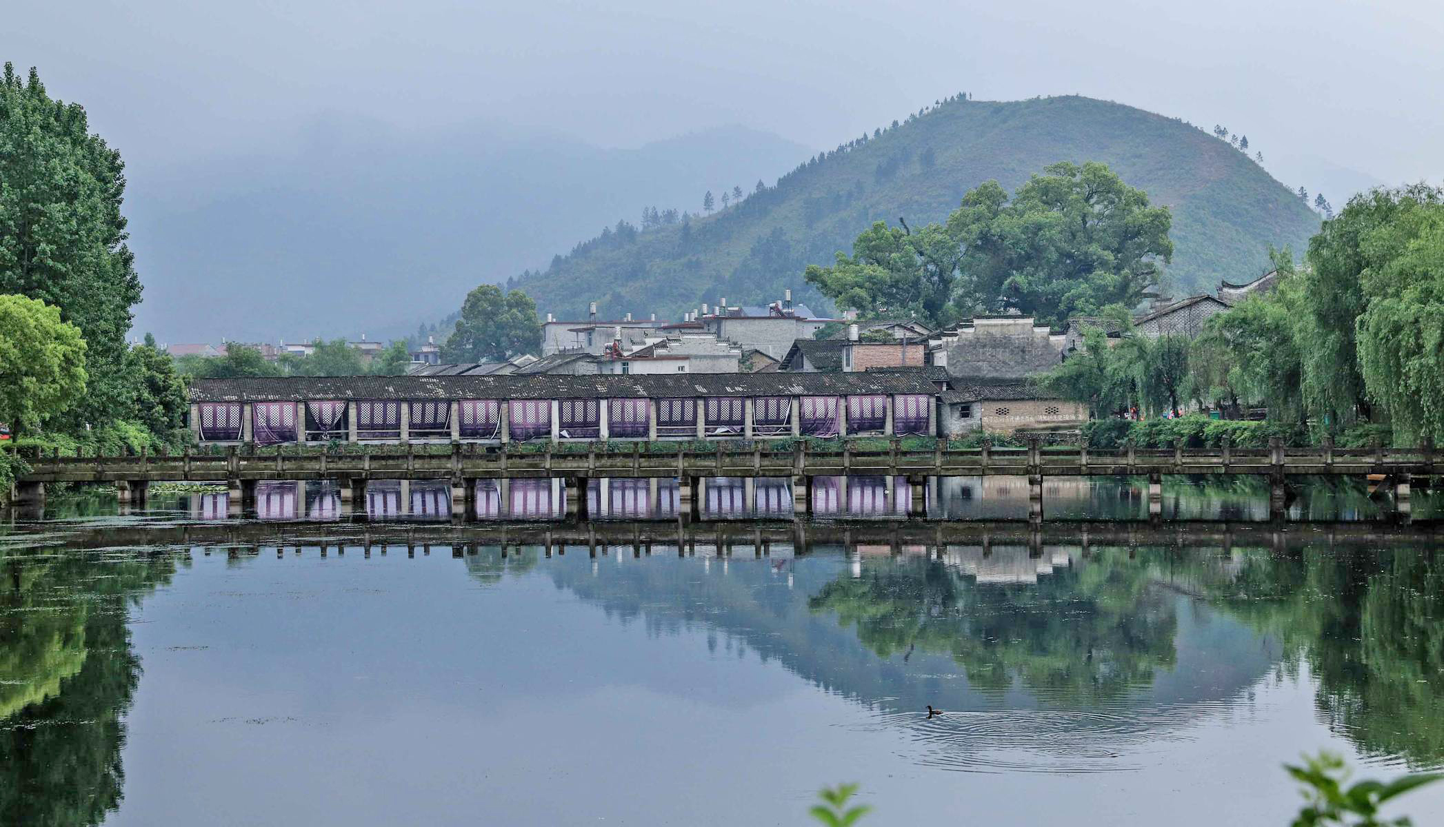 流坑古村