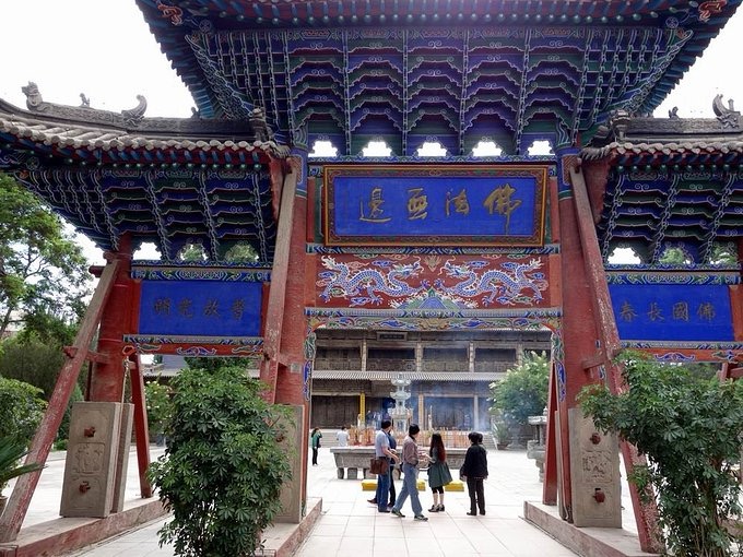 张掖大佛寺