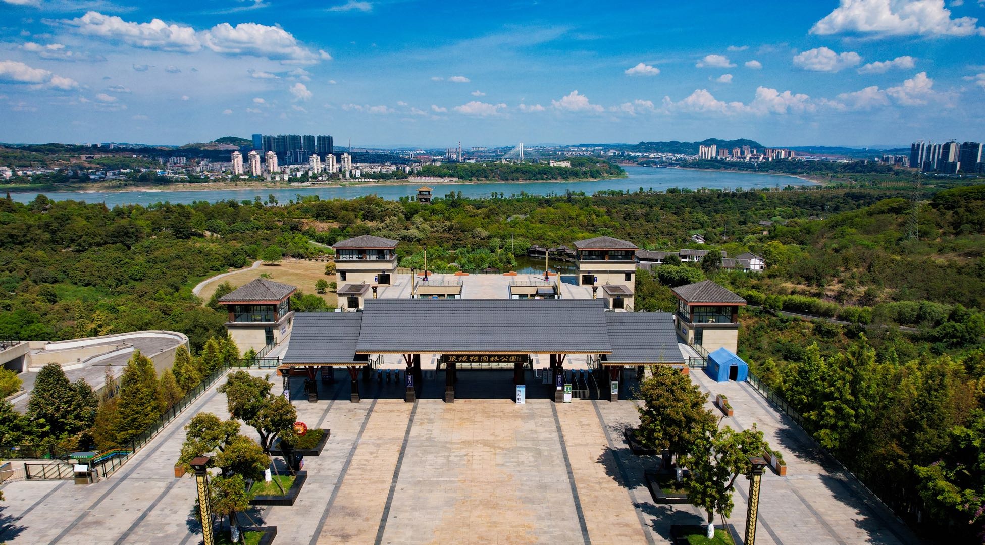张坝桂圆林公园
