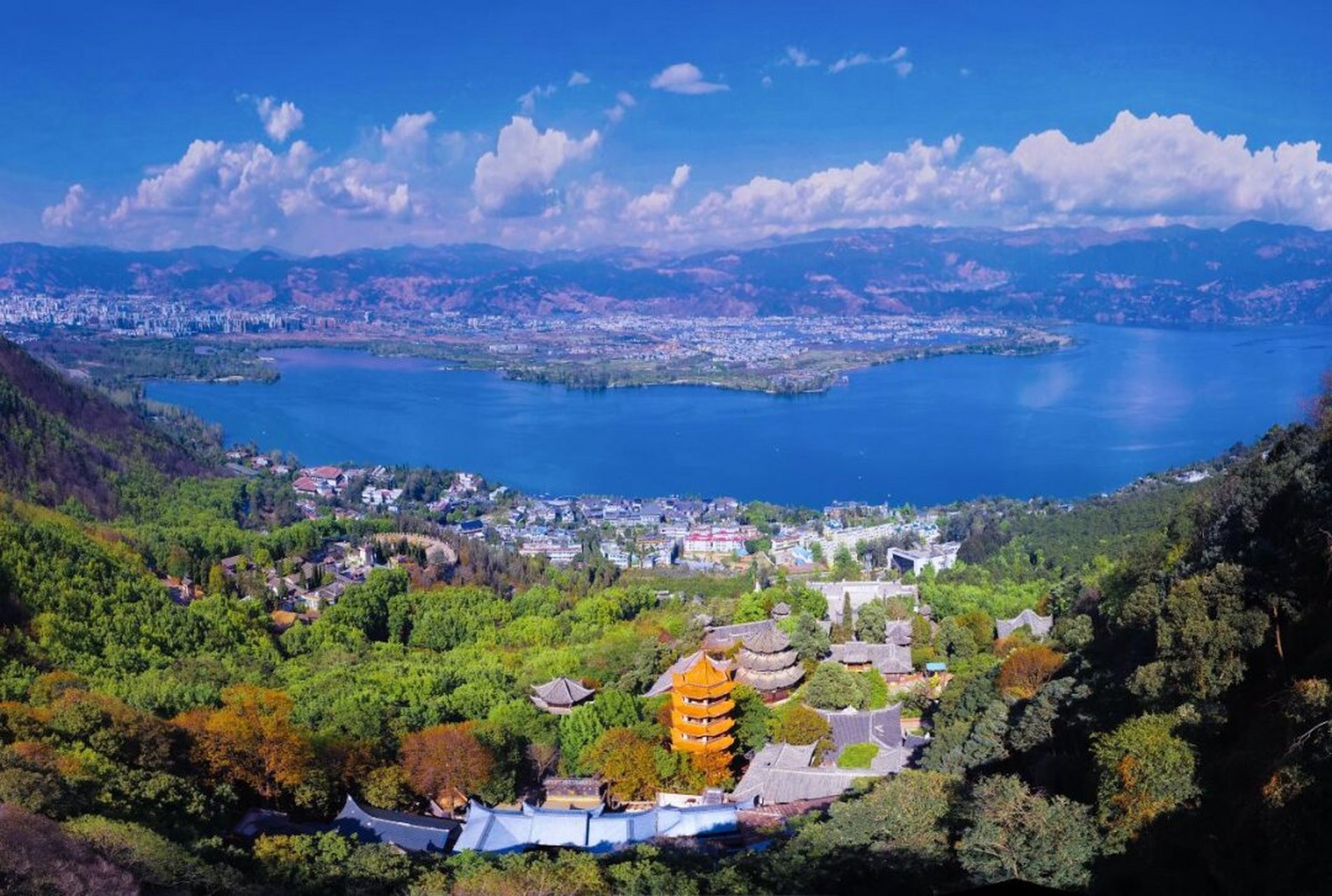 邛海泸山